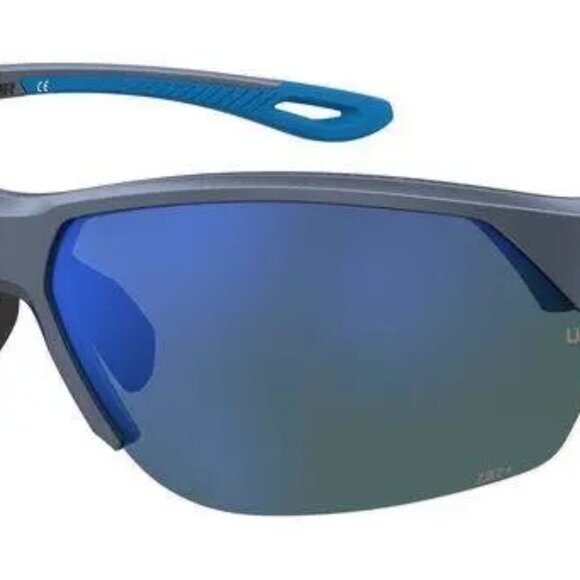 UNDER ARMOUR Sunglasses COMPETE GOLF TUNED Blue Gray Frame NEW - Picture 4 of 12